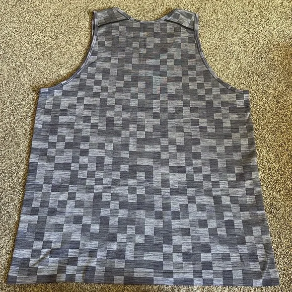 Lululemon Purple Checkered Tank Top - Picture 3 of 4